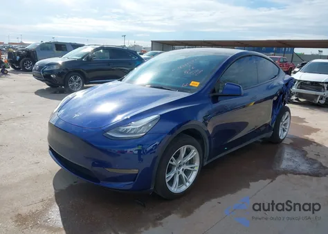 2023 Tesla Model Y Awd/Long Range Dual Motor All-Wheel Drive z USA, uszkodzony, nr VIN 7SAYGDEE9PA076287